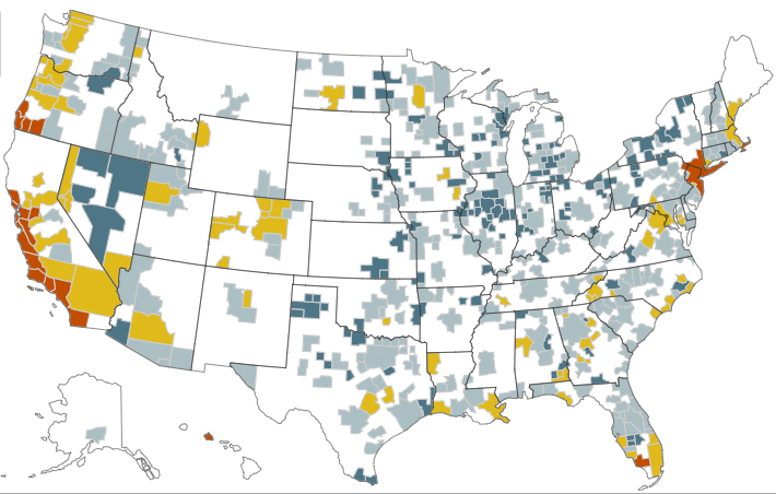 Share of Homes Affordable to Potential Buyers Varies Widely