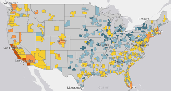 Who Can Afford the Median-Priced Home in Their Metro?