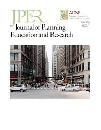 Cover of Journal of Planning Education and Research.