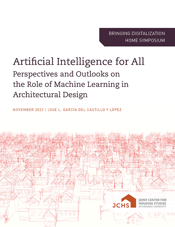 Cover of the paper "Artificial Intelligence for All: Perspectives and Outlooks on the Role of Machine Learning in Architectural Design."