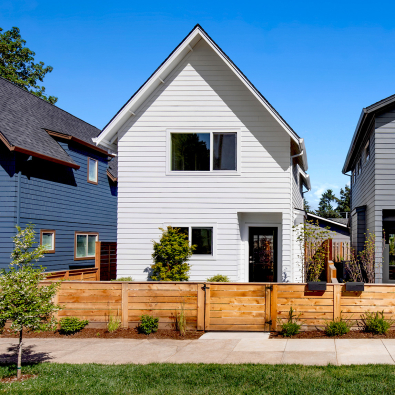 New single-family homes.