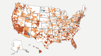 Thumbnail of cost burden map linking to interactive.