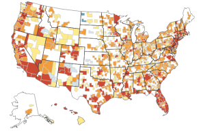 Cost Burdens Map