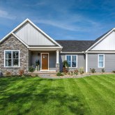 A manufactured single-family home.