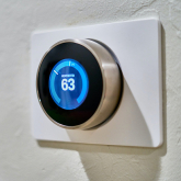 Digital thermostat.