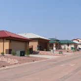 House on tribal land. 
