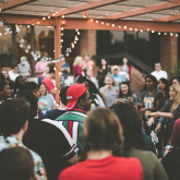 Neighborhood block party.
