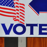 Vote sign