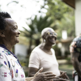 Older Black family 