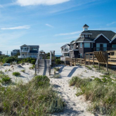 Beach homes in the Hamptons.