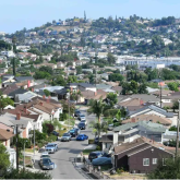 Residential street in LA.