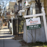 For-sale sign in Mattapan.