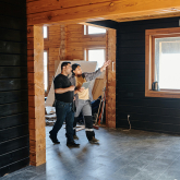 Contractors on a job site