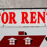 For rent sign