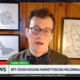 Riordan Frost on CBS News Livestream