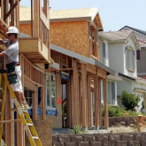 Single family homes under construction