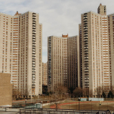 A photograph of Co-op City in the Bronx.