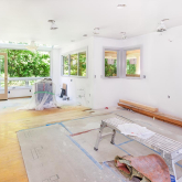 House being remodeled