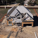 Home under construction.