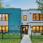 Modular public housing unit in Minneapolis.
