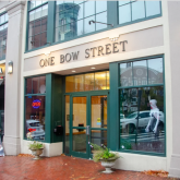 One Bow Street building entryway.