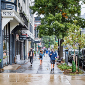 Neighborhood during the COVID pandemic