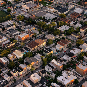 Aerial view of New York