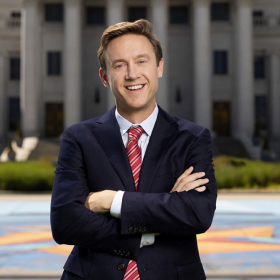 Denver mayor Mike Johnston.