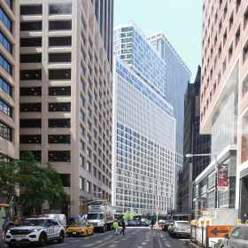 Office buildings in Lower Manhattan.