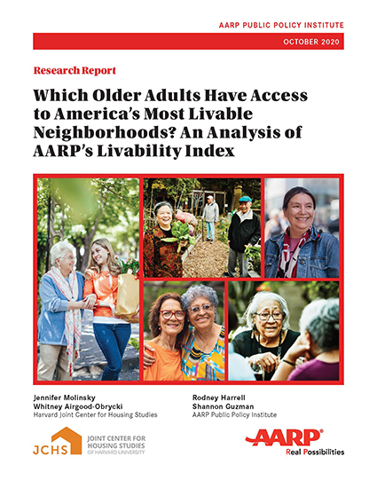 Which Older Adults Have Access to America's Most Livable Neighborhoods? 