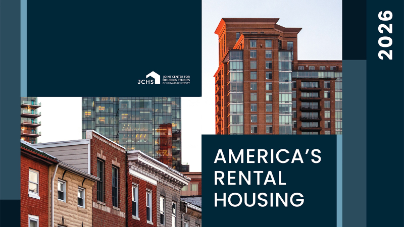 Cover of America's Rental Housing 2026 report.