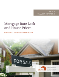 Mortgage Rate Lock and House Prices cover.
