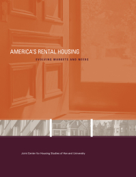 America's Rental Housing 2013