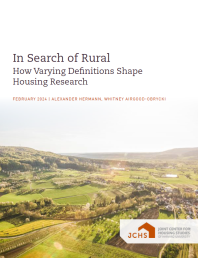 In Search of Rural cover.