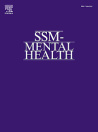 Cover image of SSM-Mental Health journal