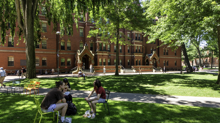 Harvard campus.