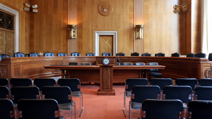 Senate hearing room