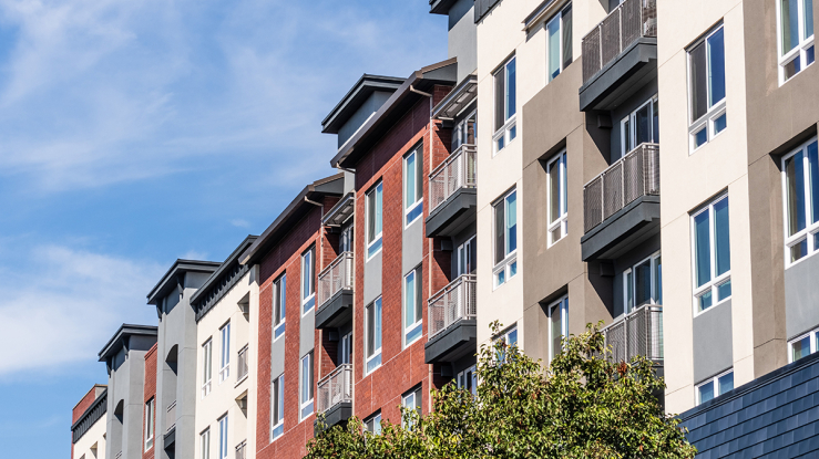 View of multifamily housing.