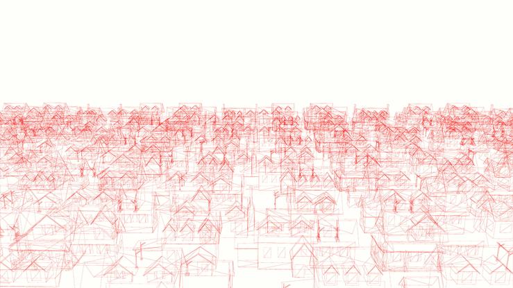 Graphic of homes.