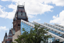 Gund Hall and Sanders Theatre