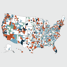 Older adults cost burdens map