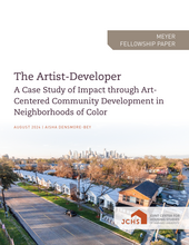 Cover image for The Artist Developer paper