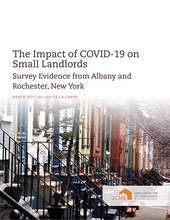 Cover of the paper" The Impact of COVID-19 on Small Landlords."
