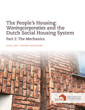 Cover of the paper "The People’s Housing: Woningcorporaties and the Dutch Social Housing System - Part 2: The Mechanics."