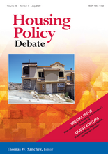 Housing Policy Debate cover