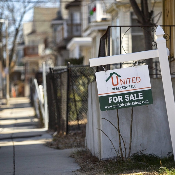 For-sale sign in Mattapan.