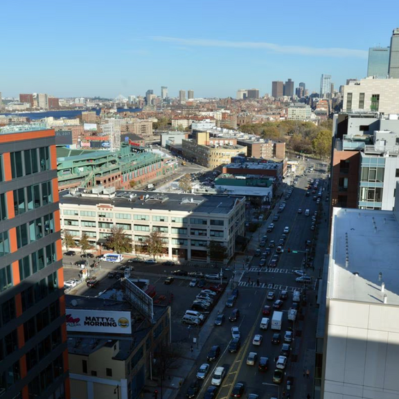 View of Boston skyline