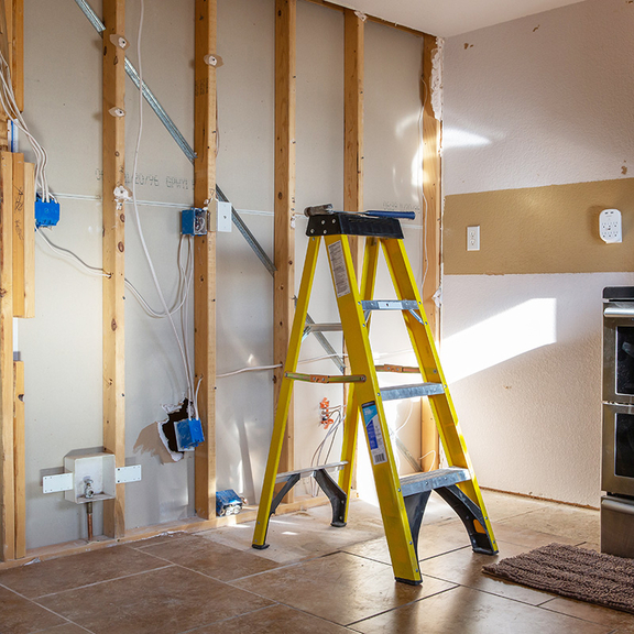 Kitchen under renovation