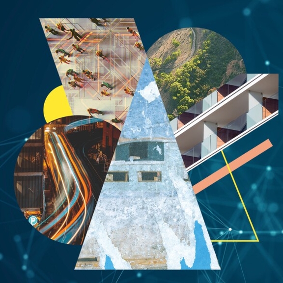 Collage of the futuristic ideas