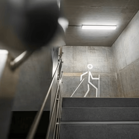 Staircase.